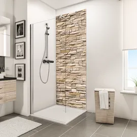 Schulte Duschrückwand Beige
