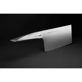 Chroma P-22 Chinesisches Kochmesser 17,3 cm Silber