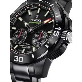 Festina Chrono Bike Connected 47 mm schwarz