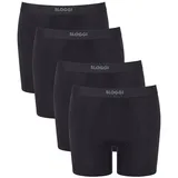 SLOGGI Retro Pants EVER Ease Short schwarz L 4er Pack