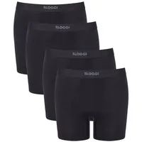 SLOGGI Retro Pants EVER Ease Short schwarz L 4er Pack