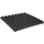 Omnitronic Akustikschaumstoff Pyramide schwarz 2 St. 50 x 50 cm