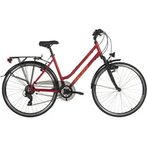 Dacapo Metropolis 21 Gänge 28 Zoll RH 48 cm Damen rot