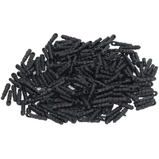 Kopfhöreranschluss-Staubstecker-Anhänger, 500 Stück, Zubehör, Telefon-Staubstecker-Anhänger, DIY-Handy, Schwarz, Kopfhöreranschluss, 500 Stück, Runder Kopfschutz, 500 Stück Runde