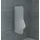 Aloni Glas Trennwand Urinal Schamwand Milchglas 900x400 8mm
