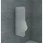 Aloni Glas Trennwand Urinal Schamwand Milchglas 900x400 8mm