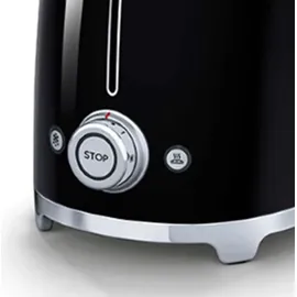 Smeg TSF01BLEU Schwarz / Hochglanz