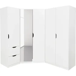 Schrank-Set RAUCH "Freiham", weiß, Holzwerkstoff, Kastenmöbel-Sets