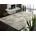 OCI DIE TEPPICHMARKE Teppich BESTELLER CAVA rechteckig Höhe 8 mm Glanz Viskose mit Fransen Hoch Tief Struktur Vintage Wohnzimmer grau grün 240 cm x 240 cm x 8 mm