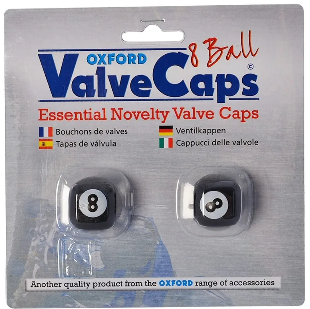 Oxford 8Ball Ventilkappen, schwarz für Männer