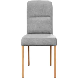 Home Affaire Eckbankgruppe HOME AFFAIRE "Laros Sitzgruppe, Eckbank, Stühle, Tisch", grau (grau, grau, natur), B:182cm H:87,5cm T:141cm, FSC-zertifizierter Holzwerkstoff, FSC-zertifiziertes Massivholz, Polyester, Sitzmöbel-Sets, Eckbankgruppe, perfekt für Küche,