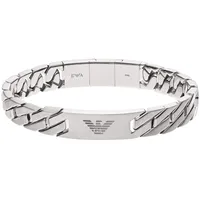 Emporio Armani EGS2435040 Edelstahlarmband silber 20,5 cm