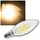 McShine Filament LED Kerzenlampe E14 6 W warmweiß