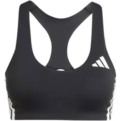 ADIDAS Damen BH Adizero Run Medium Support, BLACK, XL/CD