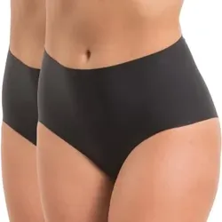 Magic 2P Dream Invisibles Panty Schwarz Medium Damen