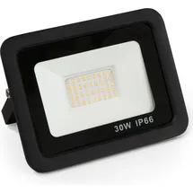 McShine Außenstrahler Aluminium 30 W 2550 Lumen IP66 schwarz