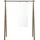 Karup Garderobenständer Hongi 150 x 177 x 74 cm Braun