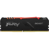 Kingston FURY Beast RGB 16GB, DDR4-3600, CL18-22-22 (KF436C18BBA/16)