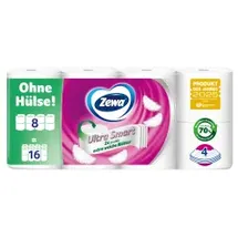 Zewa Toilettenpapier Ultra Smart 4-lagig 8 Rollen