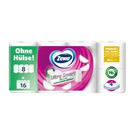 Zewa Toilettenpapier Ultra Smart 4-lagig 8 Rollen