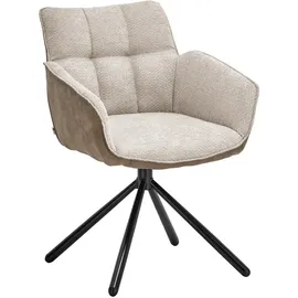 Set One by Musterring 2er-Set set one by Musterring Stuhl Frisco Stoff Grau Taupe