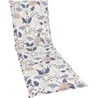 GO-DE Liegenauflage 60 x 190 cm creme blau floral 1 St.