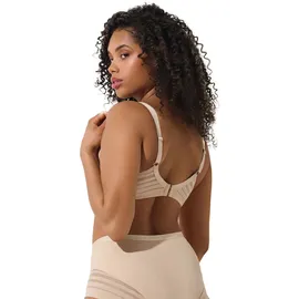 LISCA Bügel-BH Alegra", Damen, Gr. 75, Cup G, beige, Tüll, Obermaterial: 83% Polyamid PA. 17% Elasthan EL., BHs Bügel-BH