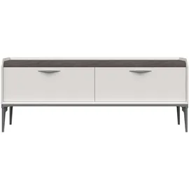 OTTO home Sofy TV-Lowboard 167 x 66 cm Grau/Weiß MDF/Metall