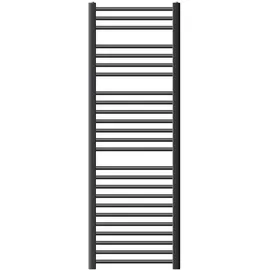 luxebath Badheizkörper Sahara 500 x 1500 mm 570 W grau gebogen mit Seitenanschluss