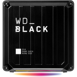WD Black D50 Game Dock 2TB (2000 GB), Externe Festplatte, Schwarz
