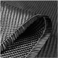SOFIALXC 3K Carbon Fiber Fabric Tuch DIY Dekoration 200g / m2-Twill-50x200cm