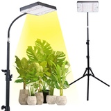 Pflanzenlampe LED mit Ständer, 2000 Lumen Pflanzenleuchte UV-IR Vollspektrum Pflanzenlicht für Zimmerpflanzen, Wachstumslampe für Pflanzen, Daisy Chain Funktion, On/Off Schalter