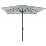 aniMedica Derby Marktschirm 200 cm x 240 cm Hellgrau