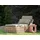 Beliani Sonnenliege 200 x 77 x 88 cm Beige