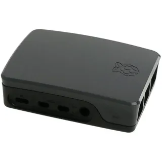 Raspberry Pi® SBC-Gehäuse Geeignet für: Raspberry Pi® 4 B Schwarz