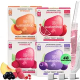 Waterdrop waterdrop® Microdrink Fruchtmix Set – 48 Würfel mit Vitaminen vegan, zuckerfrei Pc