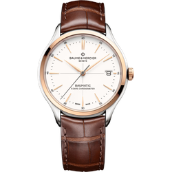 Baume & Mercier Clifton Baumatic 40mm M0A10519 - weiß,braun - 40mm