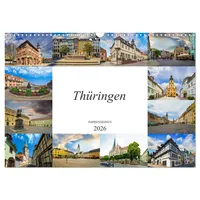 Calvendo Thüringen Impressionen (Wandkalender 2026 DIN A3 quer), CALVENDO