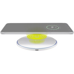 Goobay Kabelloses Schnellladegerät 10 W - geeignet für Smartphones und Geräte mit Qi-Standard