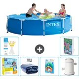 Frame Pool Rund - 305x76 Cm - 7-teilig  S7