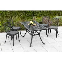 Merxx Gartenmöbel-Set Rhodos 9-teilig 140 cm x 80 cm