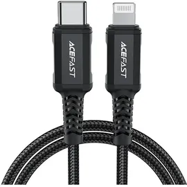 ACEFAST USB-C auf Lightning 1,8 m Schwarz