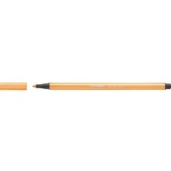 Stabilo Faserschreiber Pen 68054, Einweg, farbintensiv, M  1 mm, neonorange 4006381123471 Stabilo