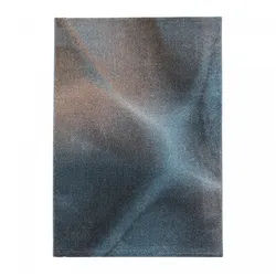 Designer Kurzflor Teppich modern design Wohnzimmer meliert kariert Höhe 10 mm