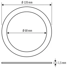 ESYLUX ELSA-2 Adapterring