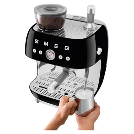 Smeg EGF03BLMEU Schwarz Matt