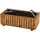 Siena Garden Oskar 80 x 40 x 40 cm Braun