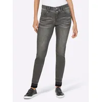 Heine Skinny Jeans in grey denim), | Gr.: 38