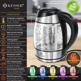 Kesser Wasserkocher 1,8 l