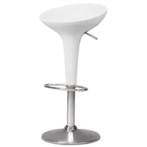 Magis Bombo Barhocker höhenverstellbar drehbar Aluminium/Kunststoff  weiß